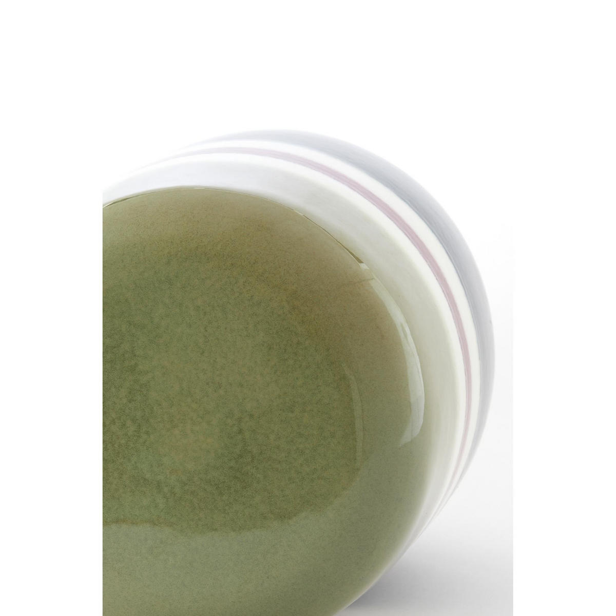 BEISTELLTISCH Franca Grün 34/34/46.5 cm - Grün, Keramik (34/34/46.5cm) - Light & Living