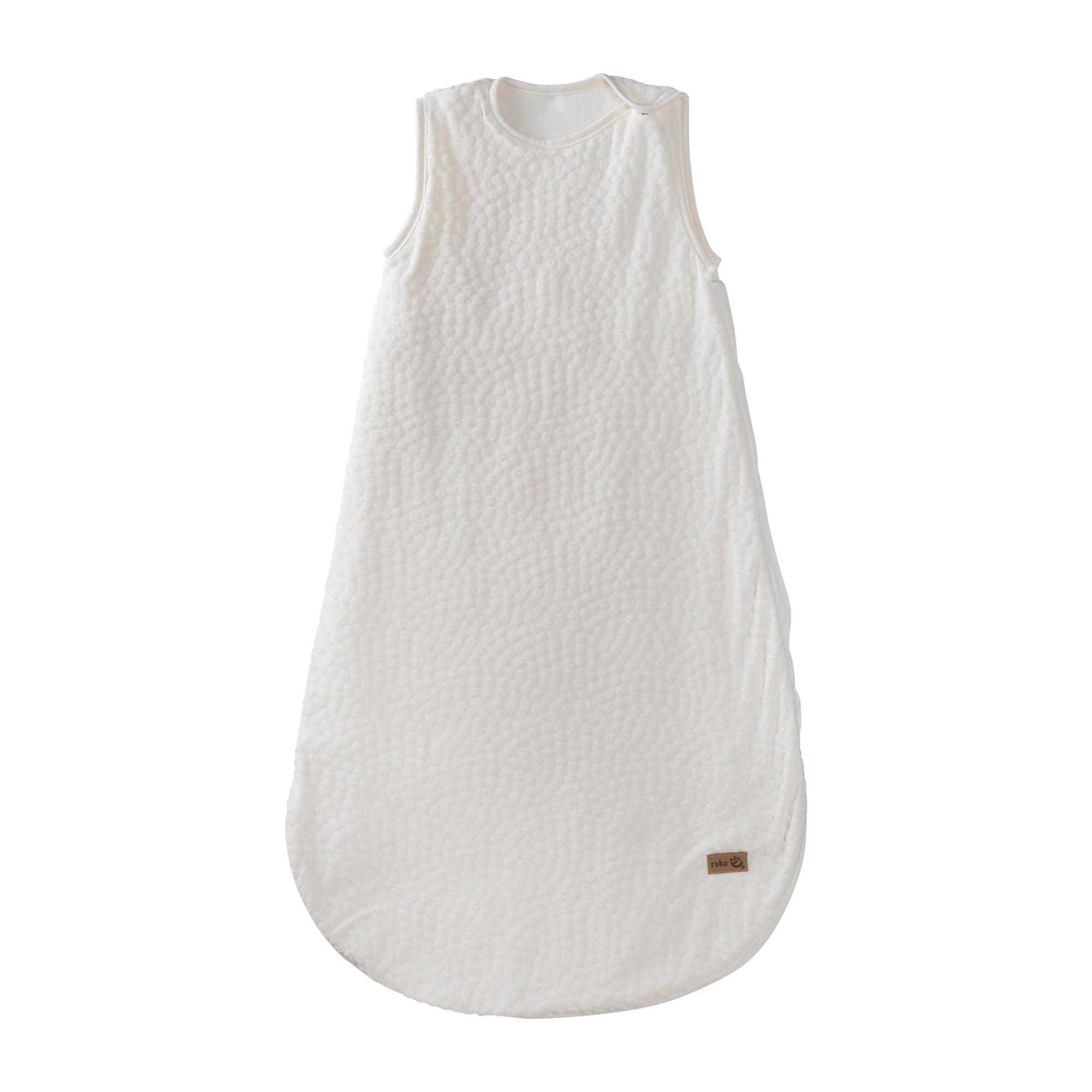 BABYSCHLAFSACK 90 cm Seashells oyster - Weiß, Textil (50/90cm) - Roba