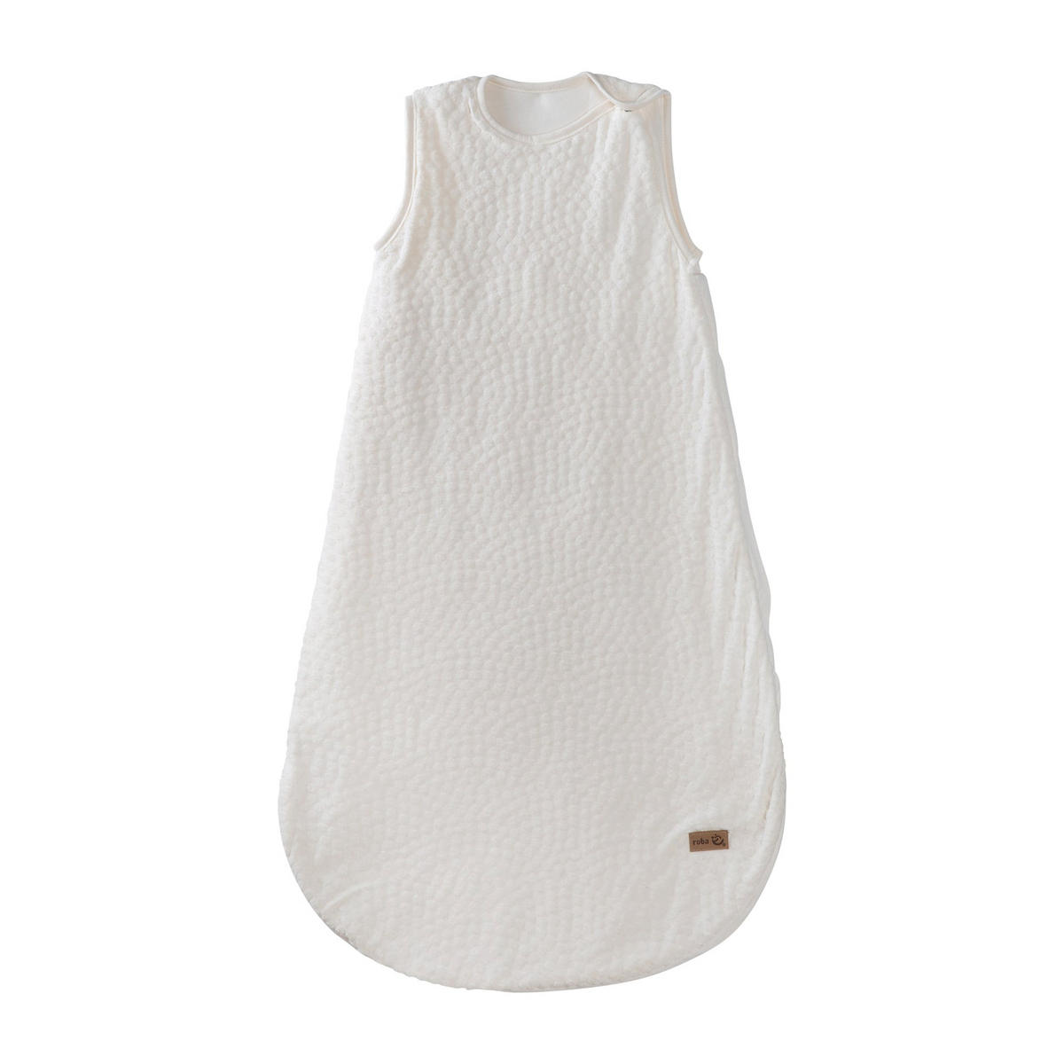 BABYSCHLAFSACK 90 cm Seashells oyster - Weiß, Textil (50/90cm) - Roba