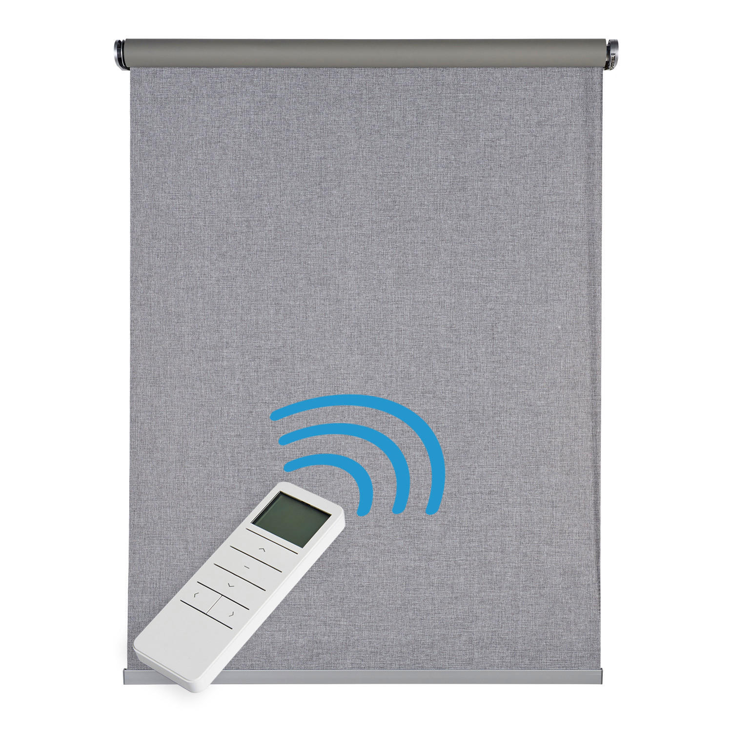 Storesdeco Verdunkelungsrollo Grau 120x250 cm