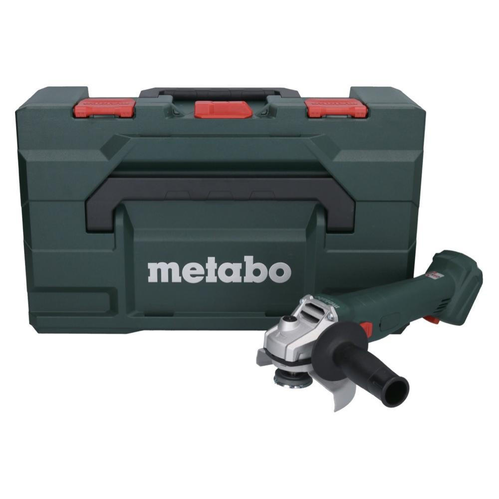 METABO W 18 L 9-125 Akku Winkelschleifer 18 V 125 mm + metaBOX ( 602247840 ) - ohne Akku, ohne Ladegerät - Multicolor, Kunststoff (356/318/130cm) - Metabo