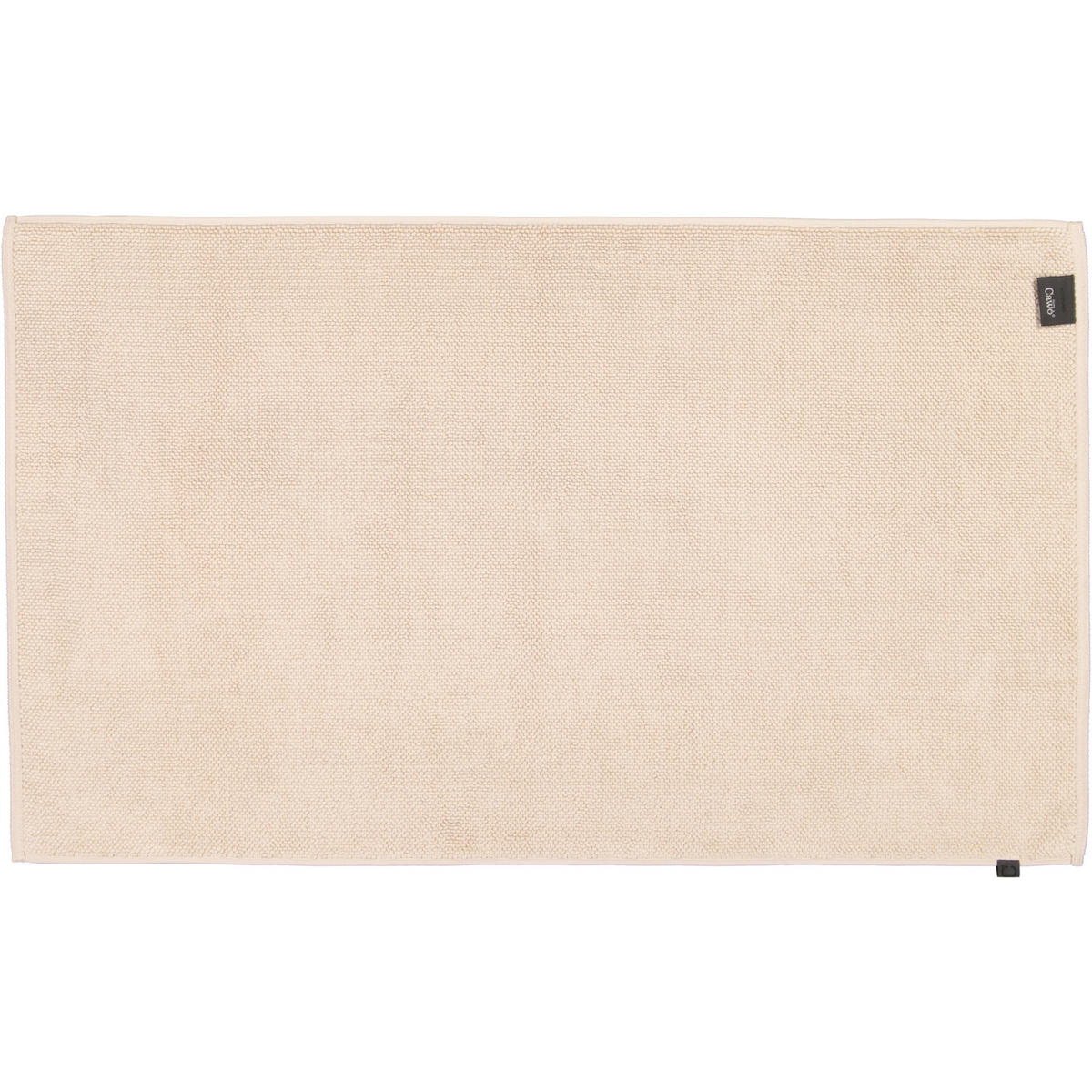BADTEPPICHE LOOP 1007 BEIGE - 370 - Beige, Textil (60/100cm) - Cawoe