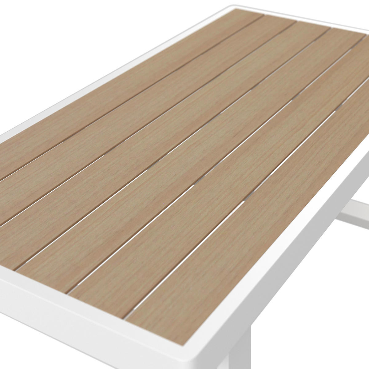 LOUNGEGARNITUR Tilly Creme Metall/Outdoorstoff +Abdeckung - Creme, Metall - Bessagi Garden