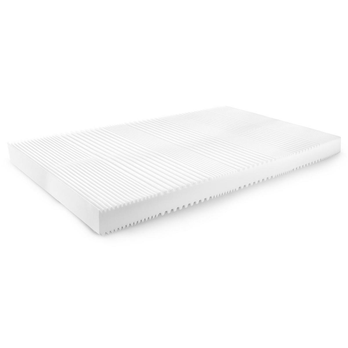 KALTSCHAUMMATRATZE Premium 180x200 cm - Weiß, Textil (180/200cm) - Supportho