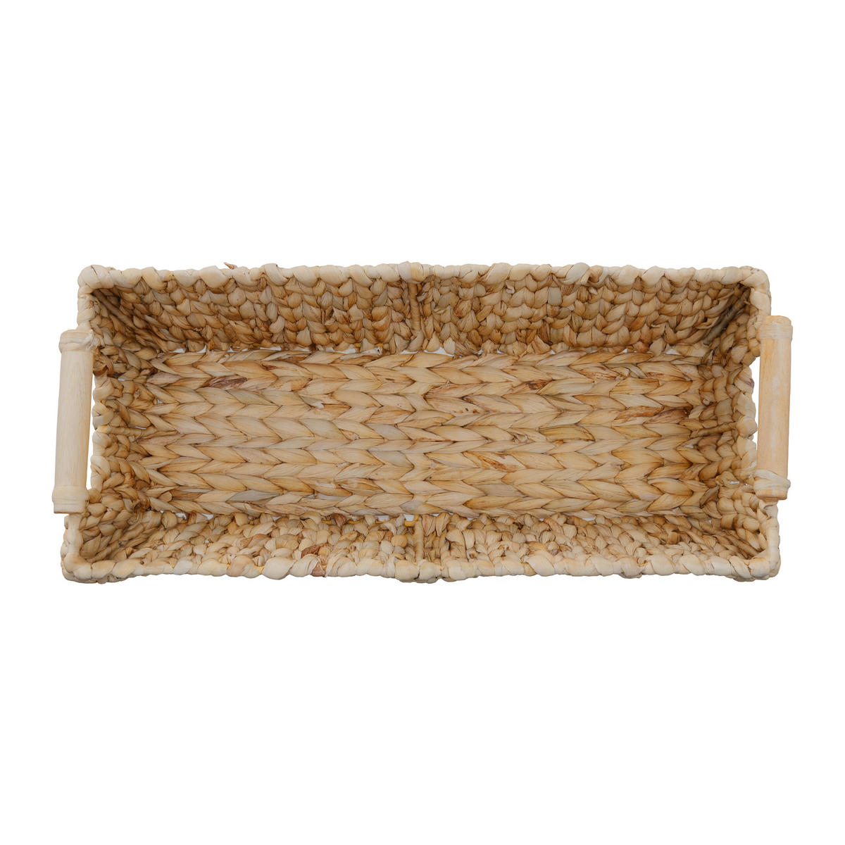 AUFBEWAHRUNGSKORB - Hellbraun, Textil/Metall (43/13.5/19cm) - Relaxdays