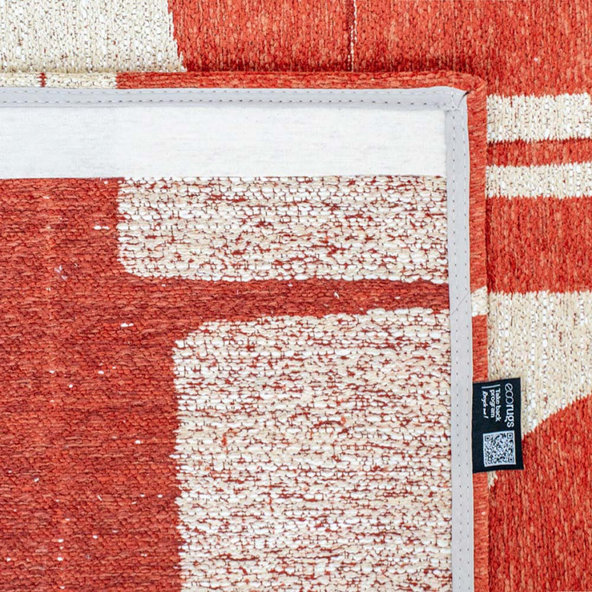 TEPPICH Rust Craft Papercut 240/340 cm - Rot, Kunststoff/Textil (240/340cm) - Louis De Poortere