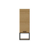 BADSCHRANK - 35 cm x 30 cm - Holz, Platte - Naturfarben Hell - SARONE - Naturfarben, Holz (35/104/30cm) - Vente-Unique