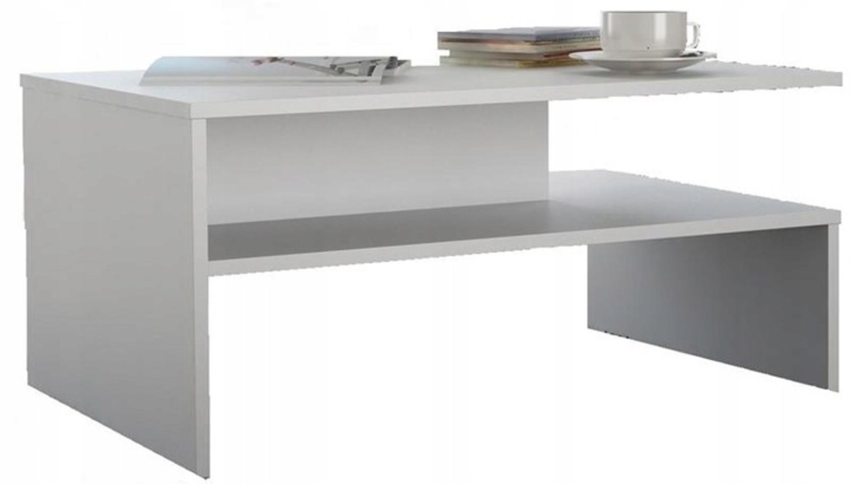 COUCHTISCH OLA Weiß 100/48/50 cm - Weiß, Holzwerkstoff (48/100/50cm) - Matkam Möbel