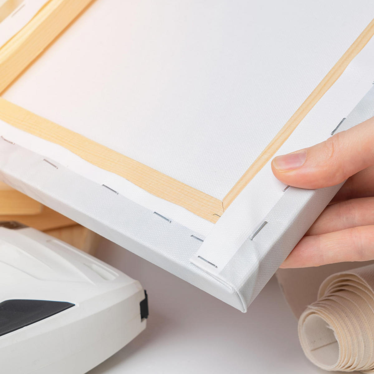 LEINWANDBILD 90x60 cm - Multicolor, Holz (90/60cm) - LUMASOUL