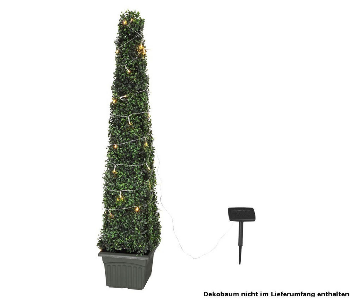 LED AUSSENLEUCHTE Solar Schwarz Klar - Klar, Kunststoff (1000/0.4/5cm) - Globo Lighting