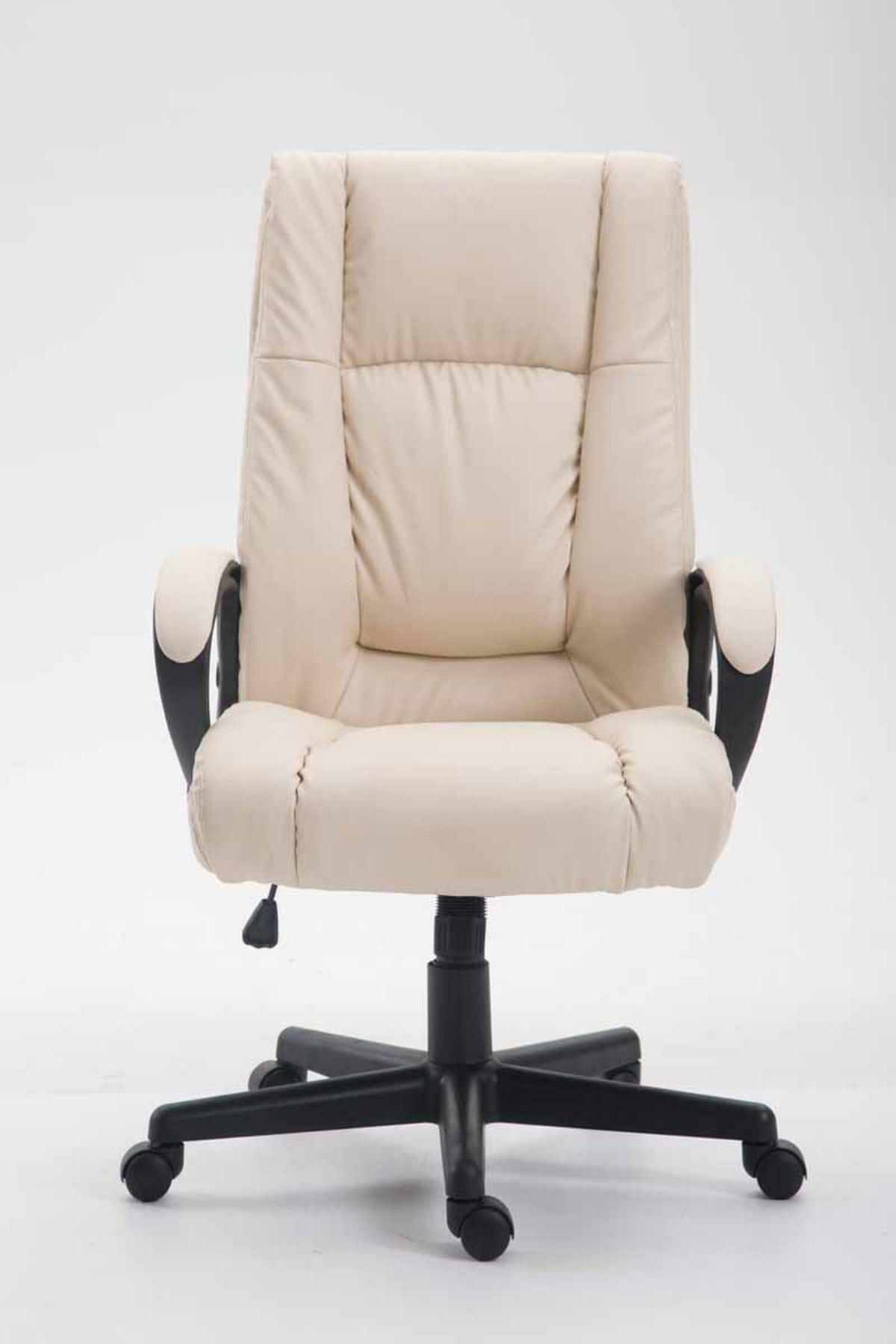 BÜROSTUHL Sportino XL, Kunstleder Creme - Creme, Kunststoff/Textil (66/116/70cm) - TPFLiving