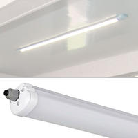 LED DECKENLEUCHTE Weiß Wannenleuchte - Weiß, Kunststoff (150/6.5/5.8cm)