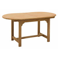 GARTENTISCH Ela 160/220x110x75cm, Holz, Natur - Naturfarben, Holz (160/110/75cm) - dasmöbelwerk