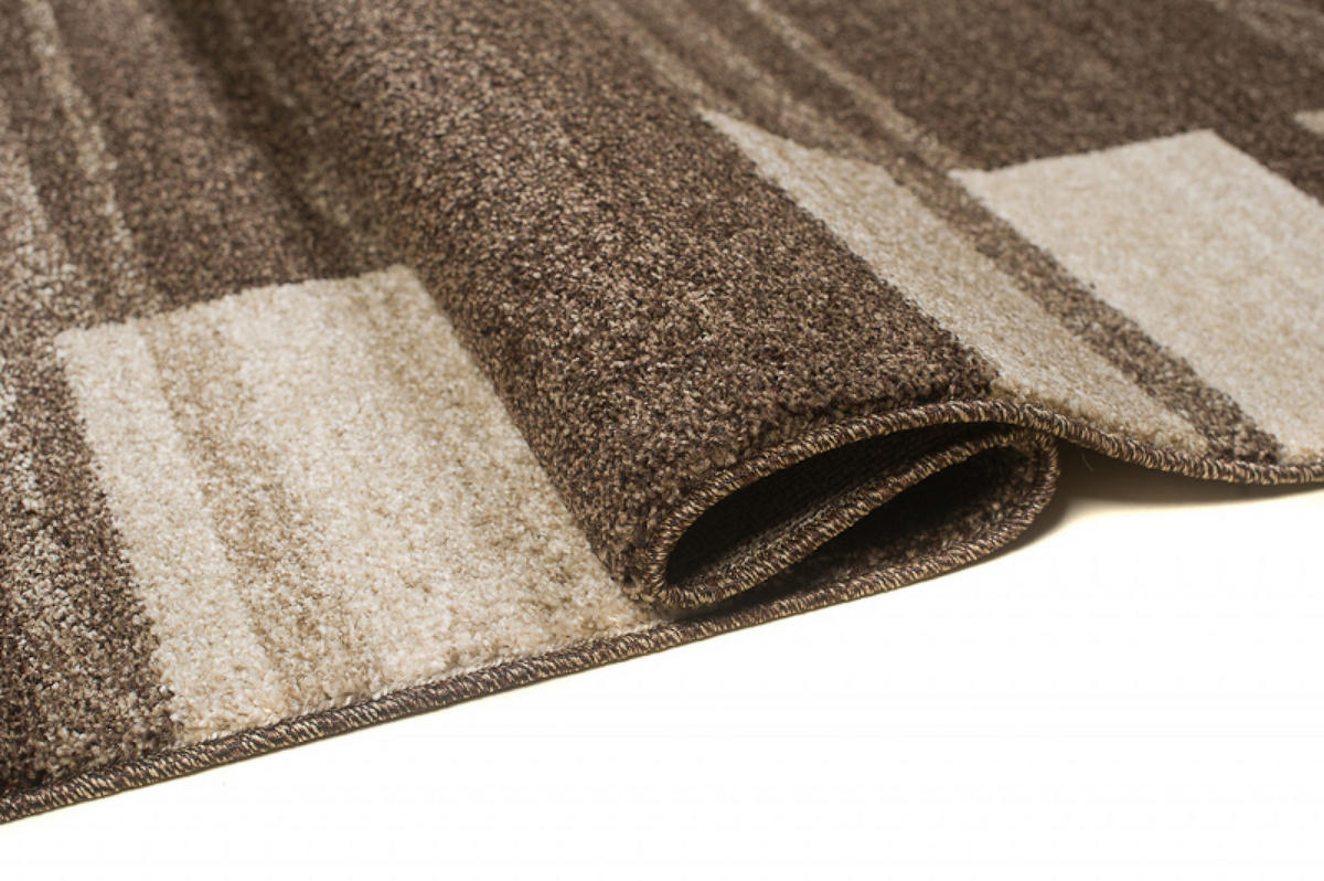 TEPPICH SARI Dunkelbraun 190/270 cm - Dunkelbraun, Textil (190/270cm) - Tapiso