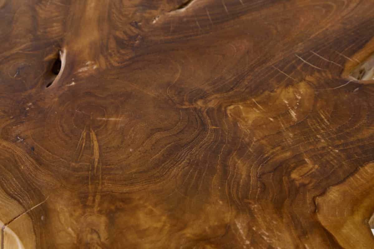 COUCHTISCH ROOT Teakholz rechteckig Natur 50cm - Braun, Holz (50/50/60cm) - riess-ambiente