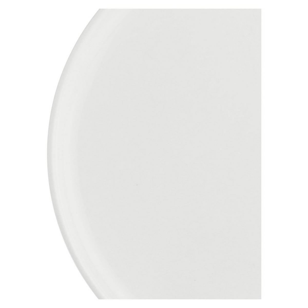 TELLER Weiß 17/17/2 cm P004400T17Z - Weiß, Keramik (17cm) - La Porcellana Bianca 