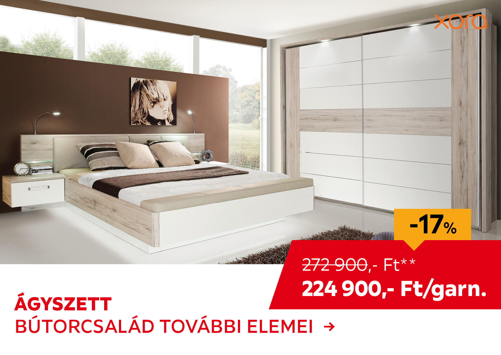 ÁGYSZETT Kiemelt termék 272900 Ft.- helyett 224900 Ft.-