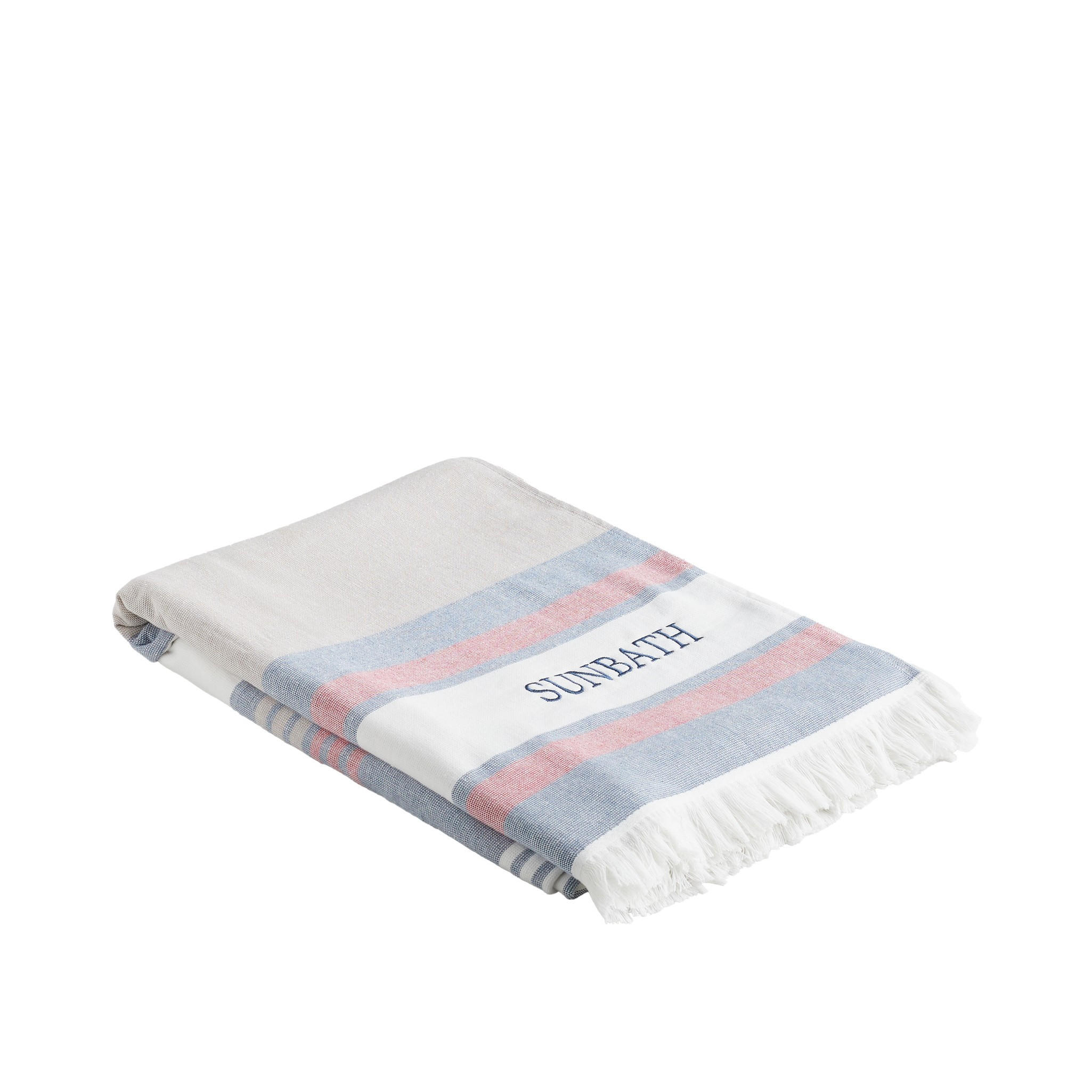 STRANDTUCH Sunbath - Beige, Textil (140/190cm) - home&you