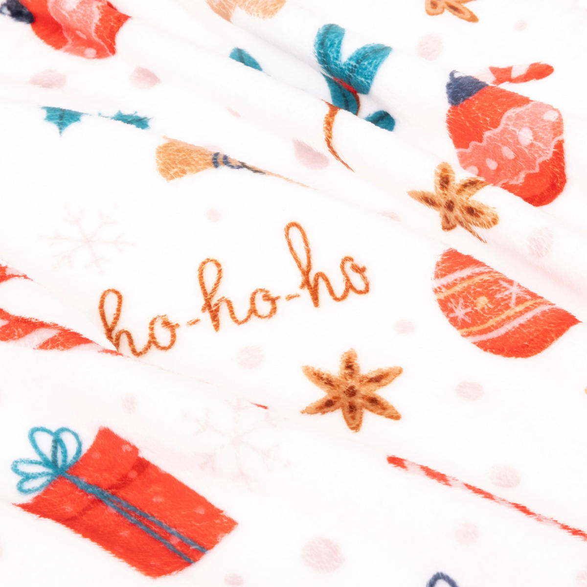 WEIHNACHTSDECKE Gingy 130/180 cm - Multicolor, Textil (130/180cm) - Atmosphera Createur d´interieur