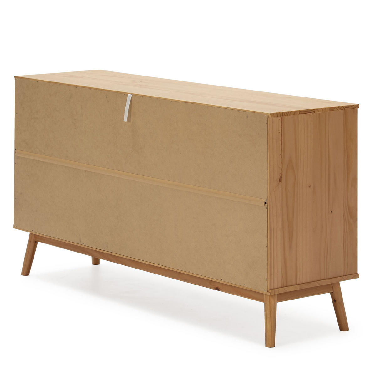 SIDEBOARD Bruce 3 Schubladen 2 Türen - Wildeiche, Holz (140/76/40cm)