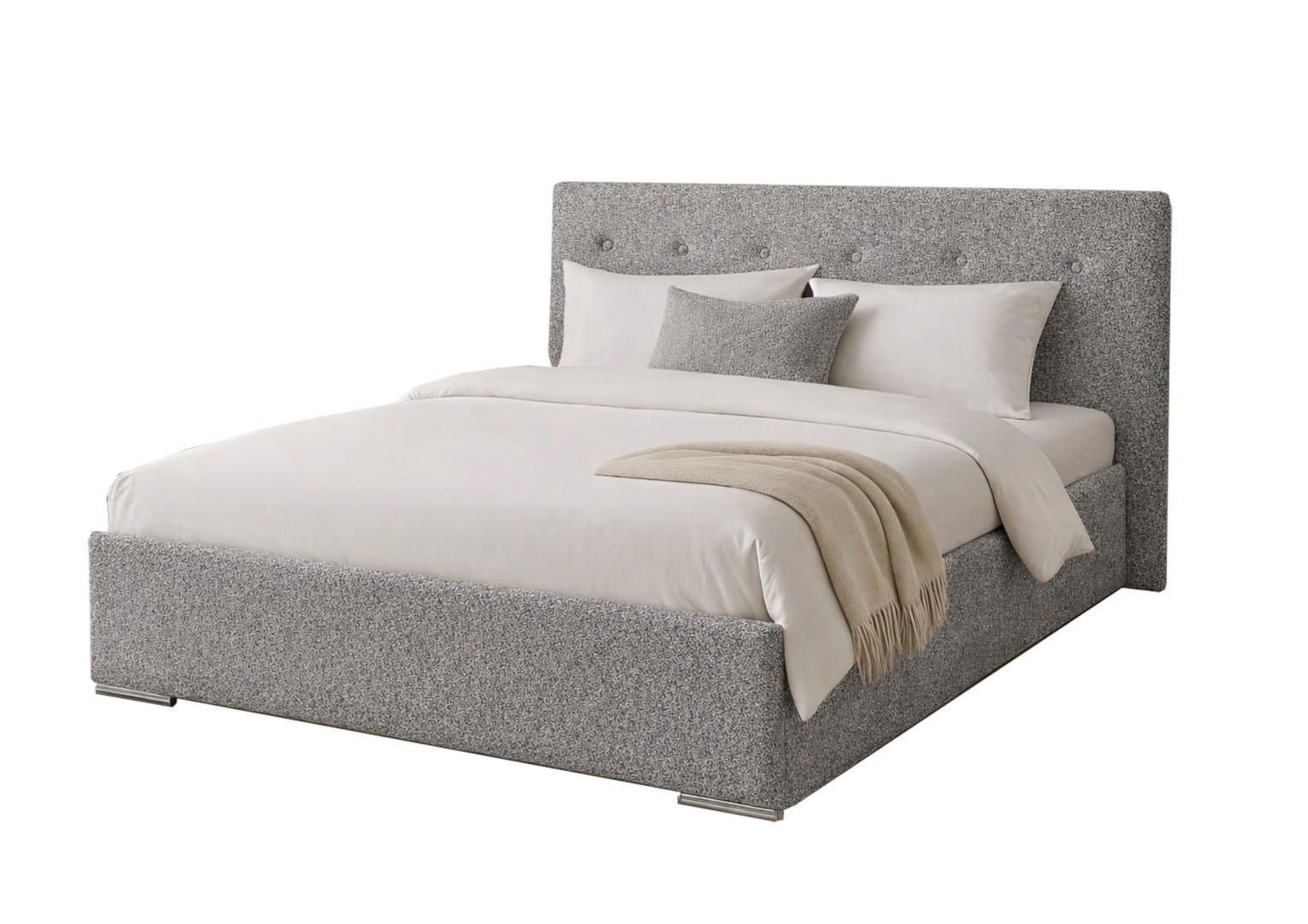 Kier Furniture ČALOUNĚNÁ POSTEL MILA 180 s rošt – látka MARCELLO 18313