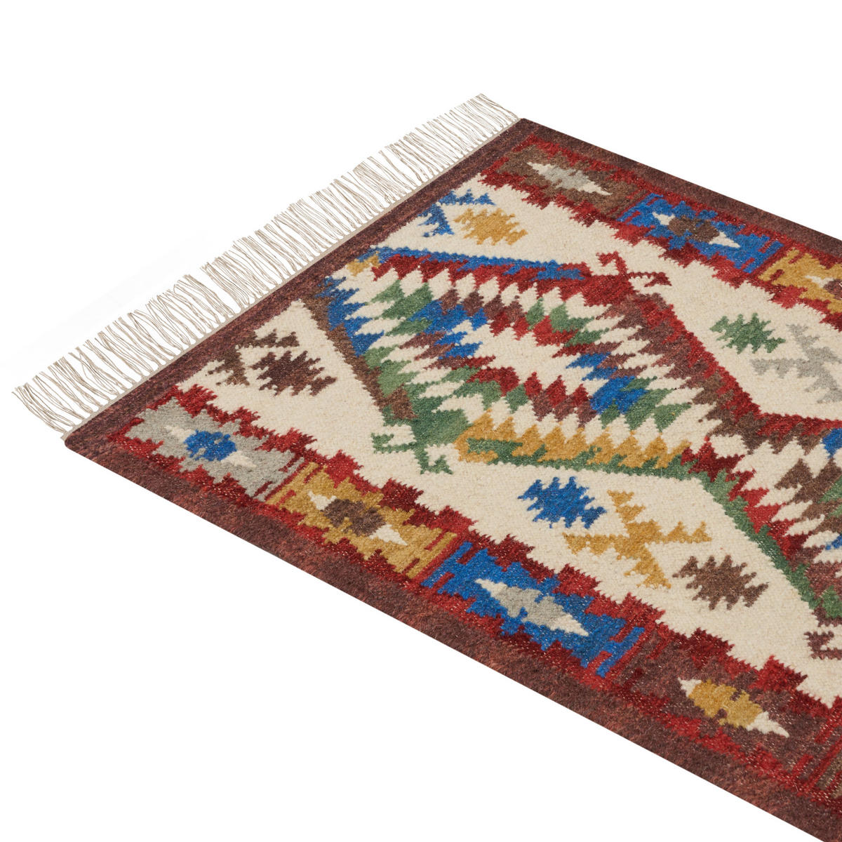 KELIM-TEPPICH Arevik 150/80 cm - Multicolor, Textil (80/150cm) - Beliani