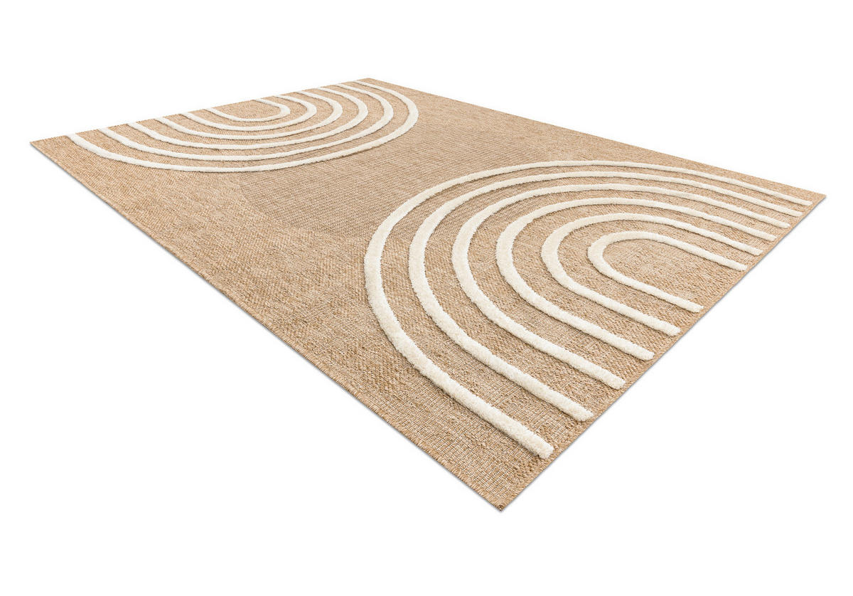 TEPPICH Spark 120/170 cm - Beige, Textil (120/170cm) - rugsX