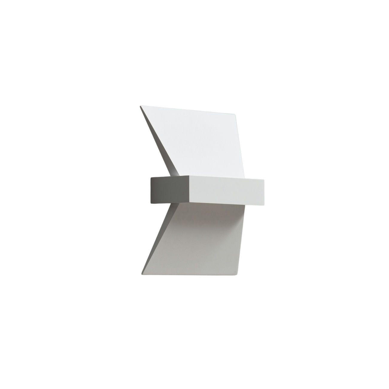 WANDLEUCHTE Senja, Weiß, 18.5cm - Weiß, Metall (6/18.5/16cm) - KOSILUM