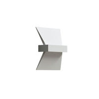 WANDLEUCHTE Senja, Weiß, 18.5cm - Weiß, Metall (6/18.5/16cm) - KOSILUM