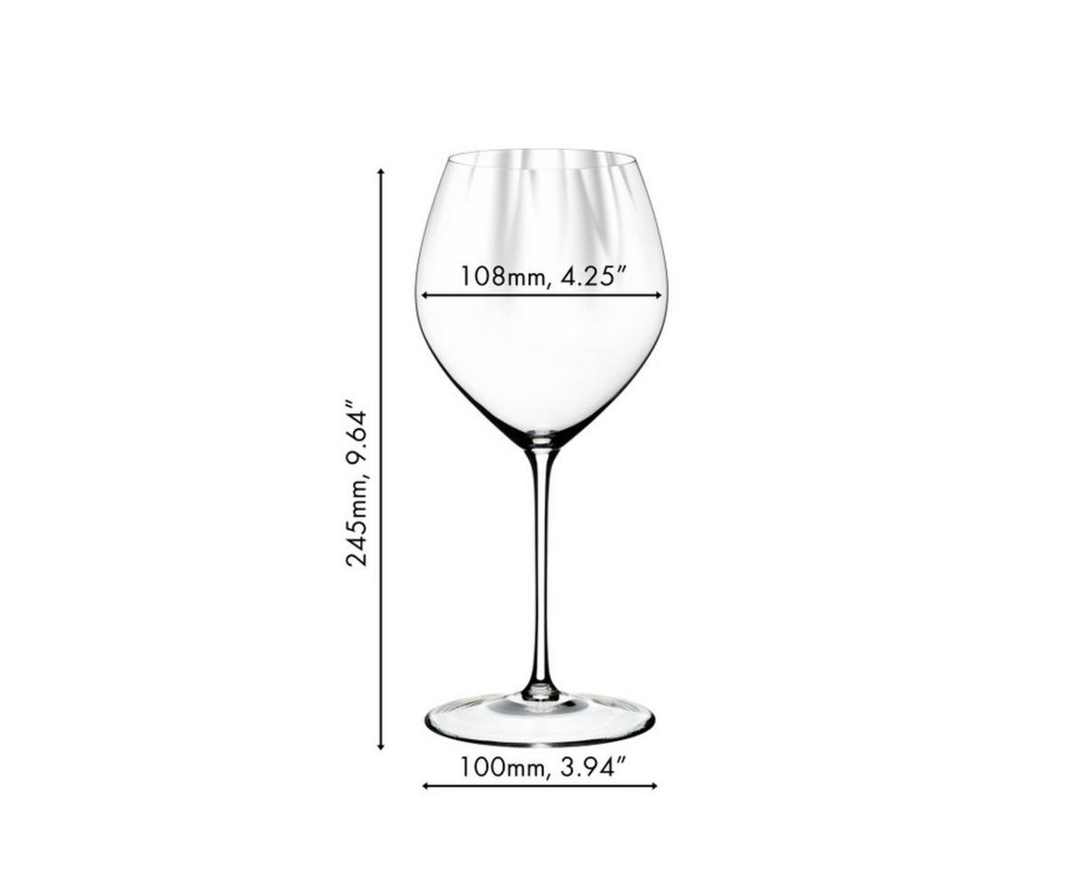CHARDONNAY GLÄSER INKLUSIVE POLIERTUCH Performance transparent 727 ml 2er Set - Transparent, Glas (0.727L) - Riedel