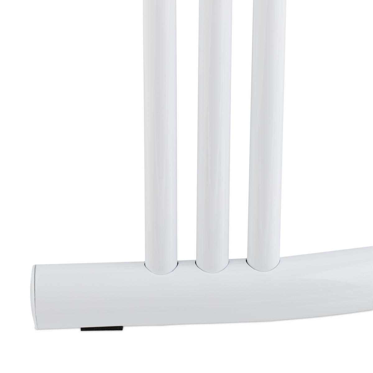 HANDTUCHSTÄNDER - Weiß, Metall (66/86/21cm) - Relaxdays