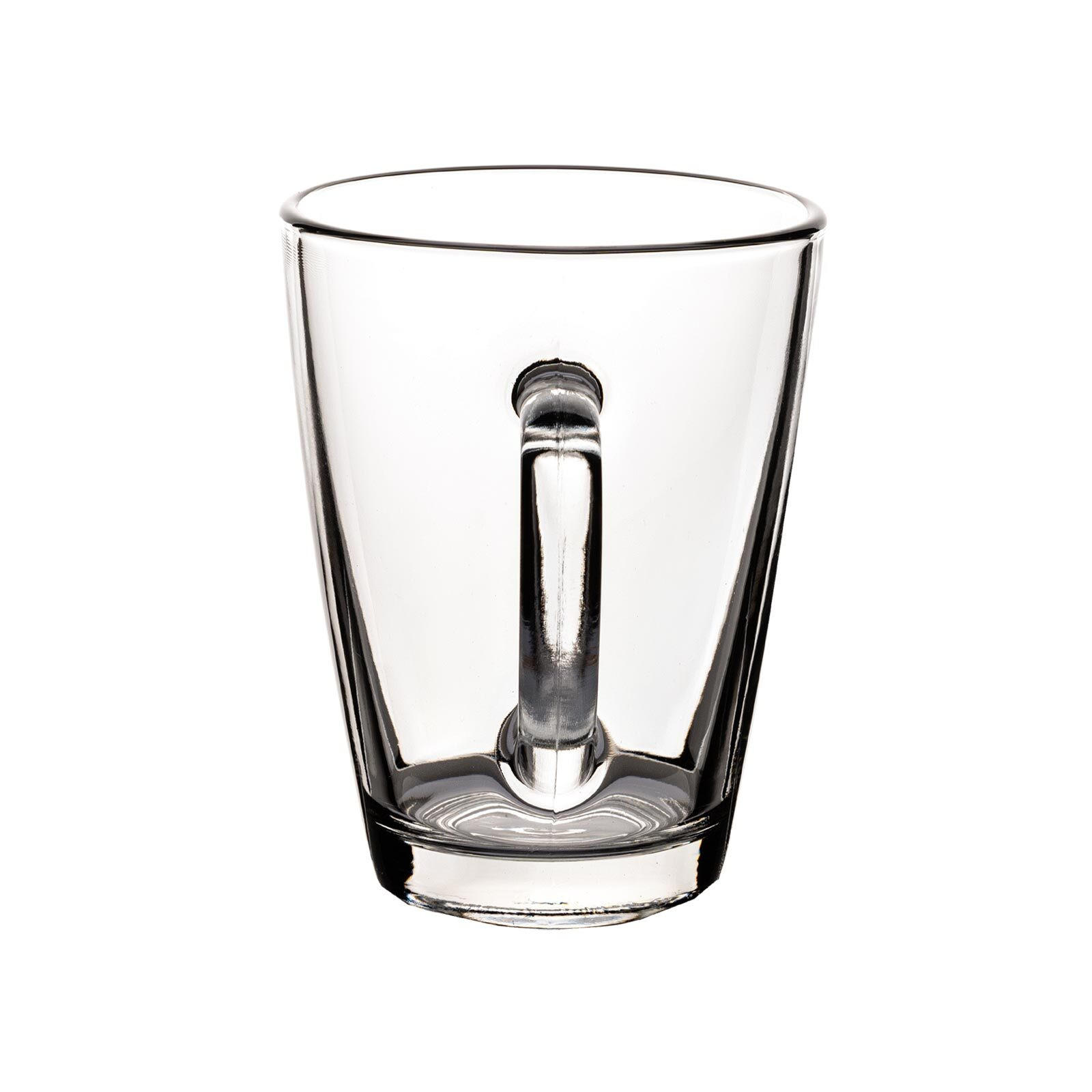 KAFFEEBECHER TEEBECHER Nordic transparent 300 ml 6er Set - Transparent, Glas (0.3L) - Van Well