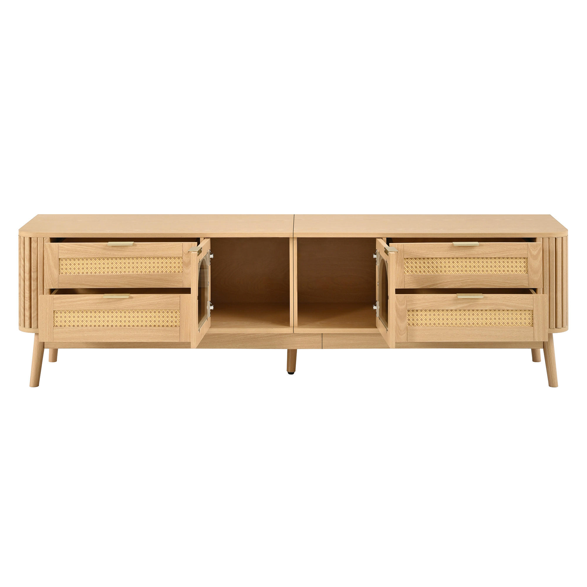 Oxeza Tv-Schrank Natur 180x50x40 cm