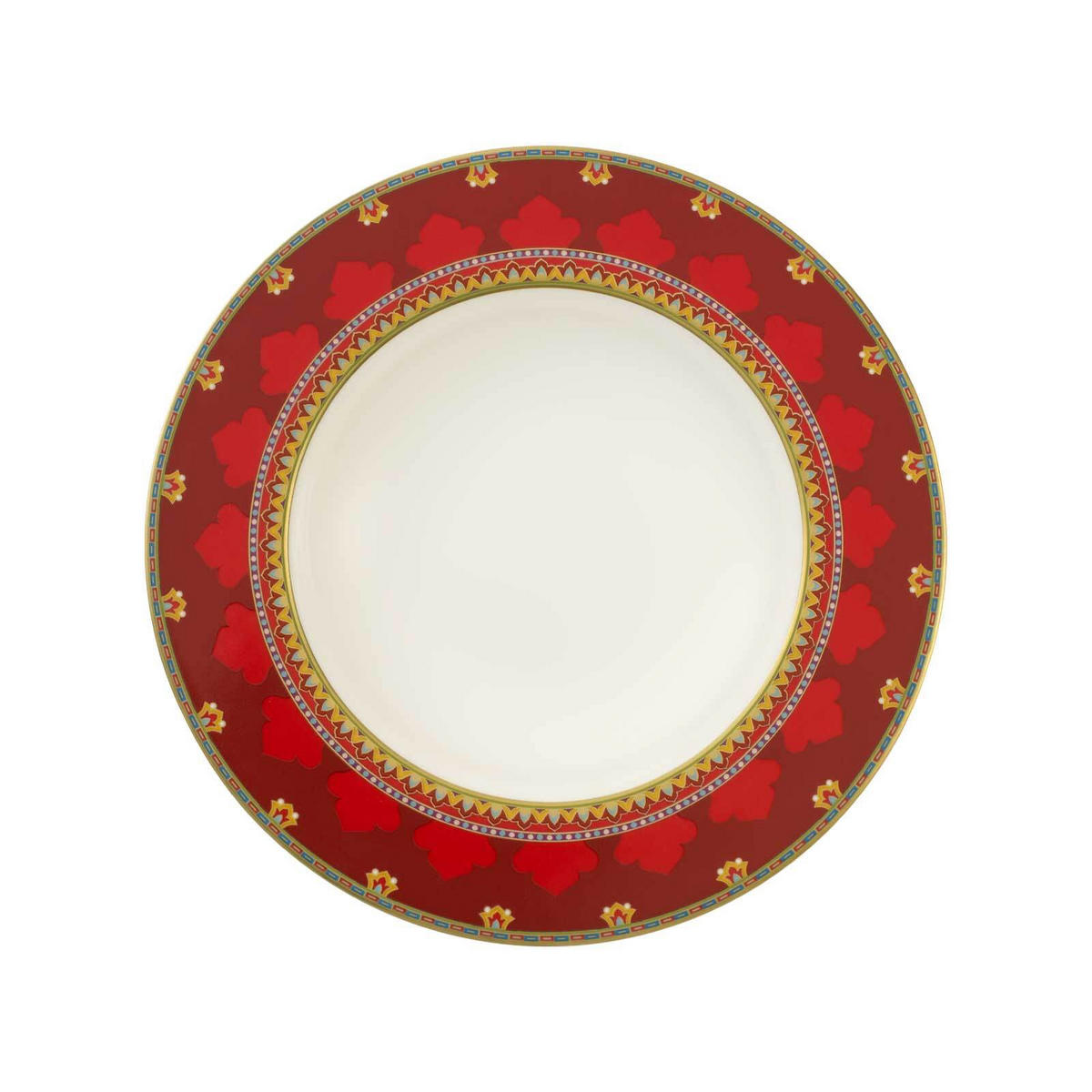 SUPPENTELLER Samarkand Rubin bunt ø 24,8 cm - Multicolor, Keramik (24.8cm) - Villeroy & Boch