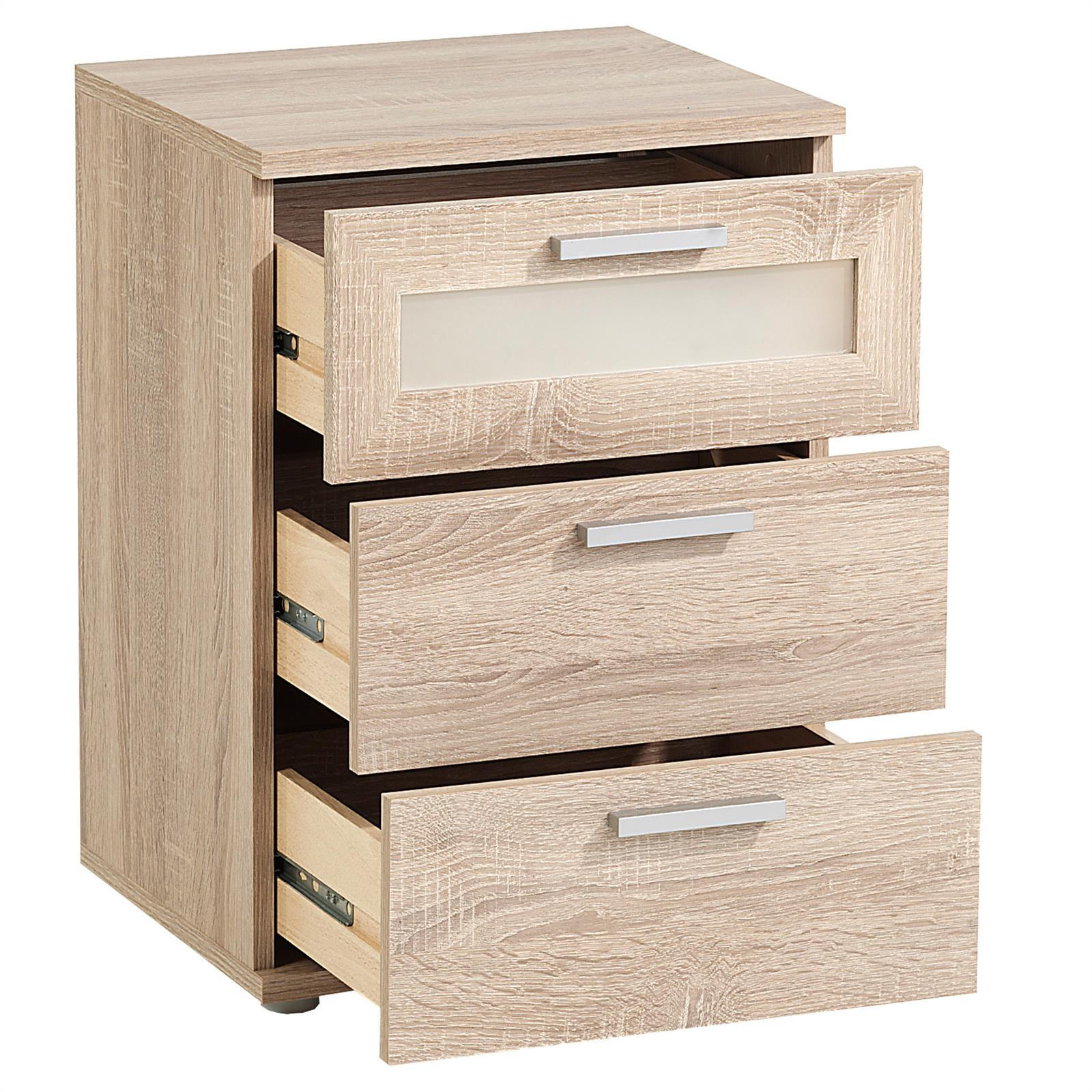 NACHTTISCH MARY - Sonoma Eiche, Holzwerkstoff (45/53/38cm) - CARO-Möbel
