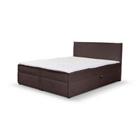 BOXBETT GLORIA mit Bettkästen H2/H3 Matratze 140 x 200 cm - Braun, Holzwerkstoff (140/200cm) - VENASI MÖBEL
