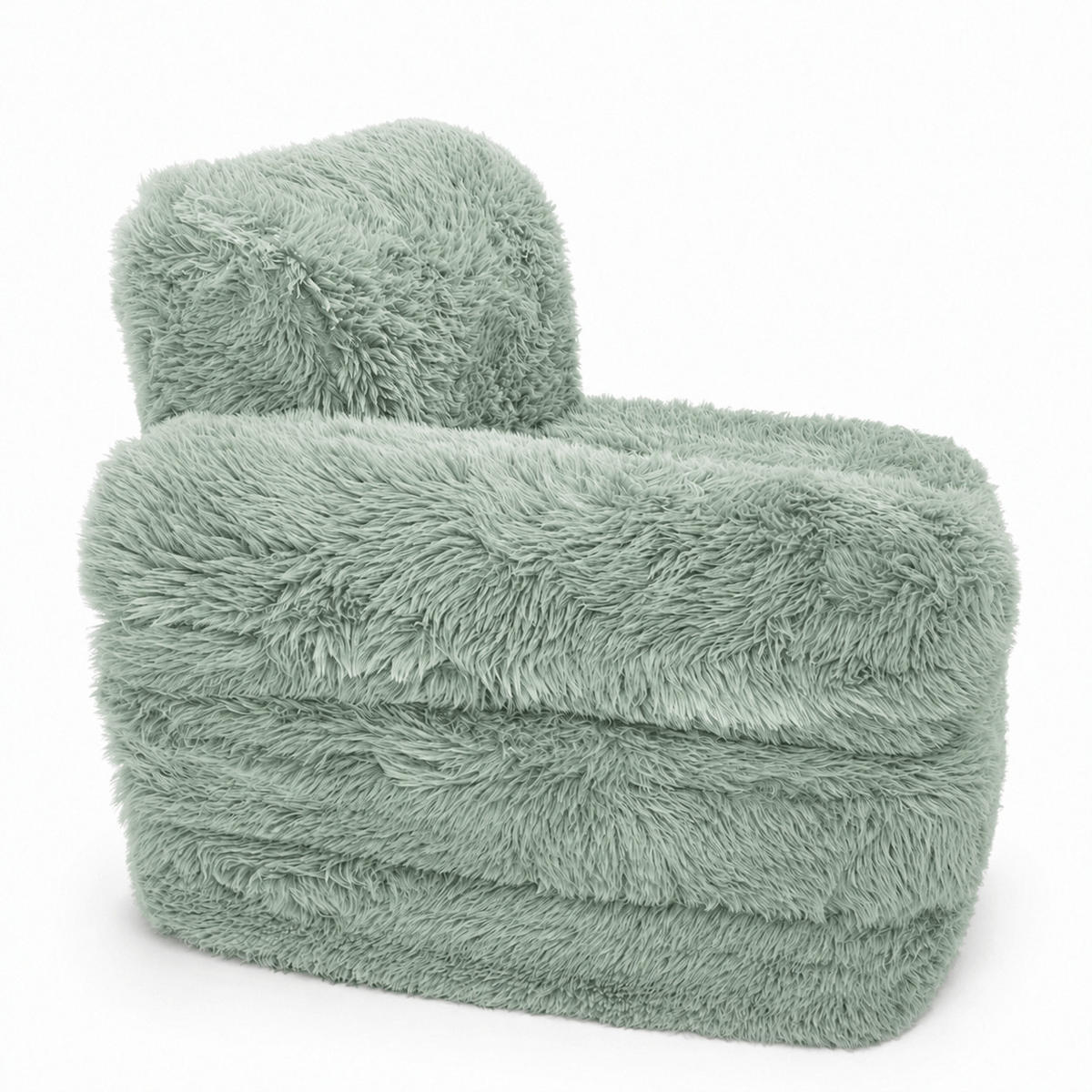 KINDERSESSEL Mammoth modular - Salbeigrün, Textil (60/24/60cm) - MeowBaby