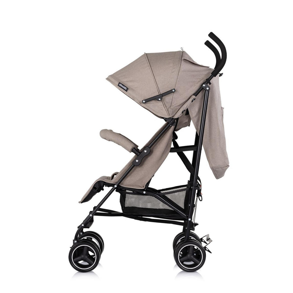 BUGGY Milano beige/braun Buggy bis 22 kg, Rückenlehne verstellbar, faltbar - Beige, Metall (60/49/105cm) - Chipolino
