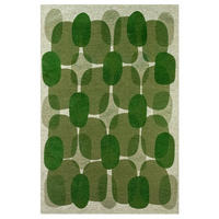 TEPPICH modern Flachgewebe BLACK SPICE Grün 140 x 200 cm - Grün, Textil (140/200cm) - Novatrend