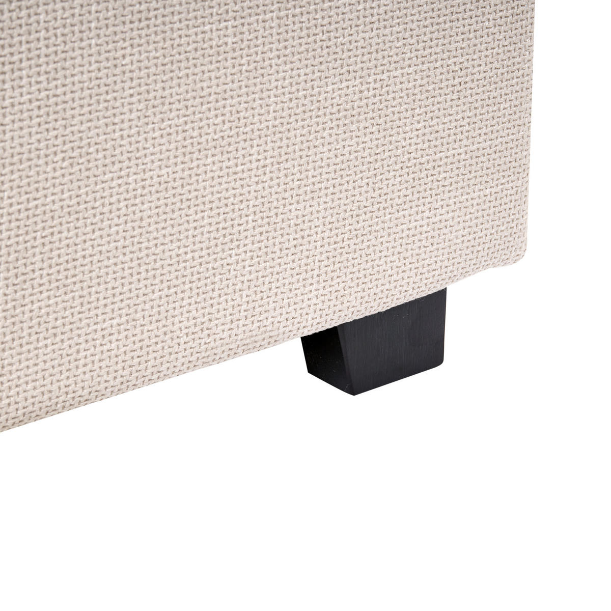 WASSERBETT 160/200 cm Hellbeige Vaucluse - Beige, Textil (160/200cm) - Beliani