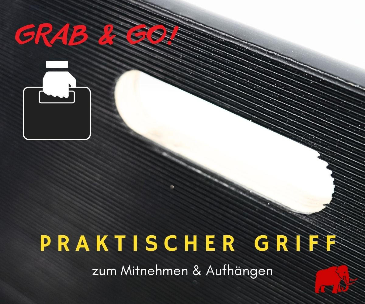 TRANSPORTROLLER 2er-Set Hercules mit 4 Rollen 15x40x60 cm Traglast 500kg Sperrholzplatte mit Gummibelag Schwarz - Schwarz, Holzwerkstoff (60/40/15cm) - PROREGAL