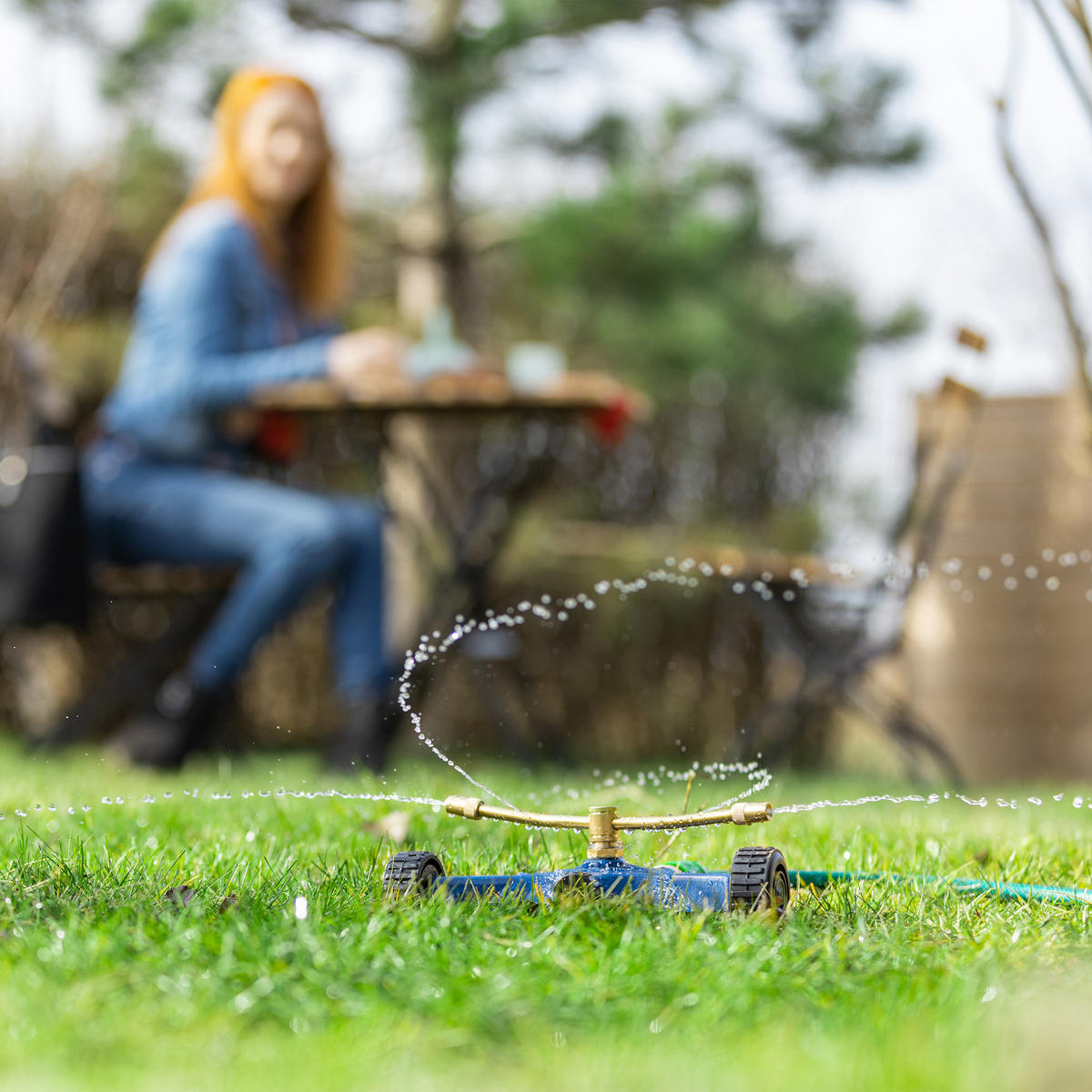 SPRINKLER - Multicolor, Kunststoff/Metall (27.5/10/26cm) - Relaxdays