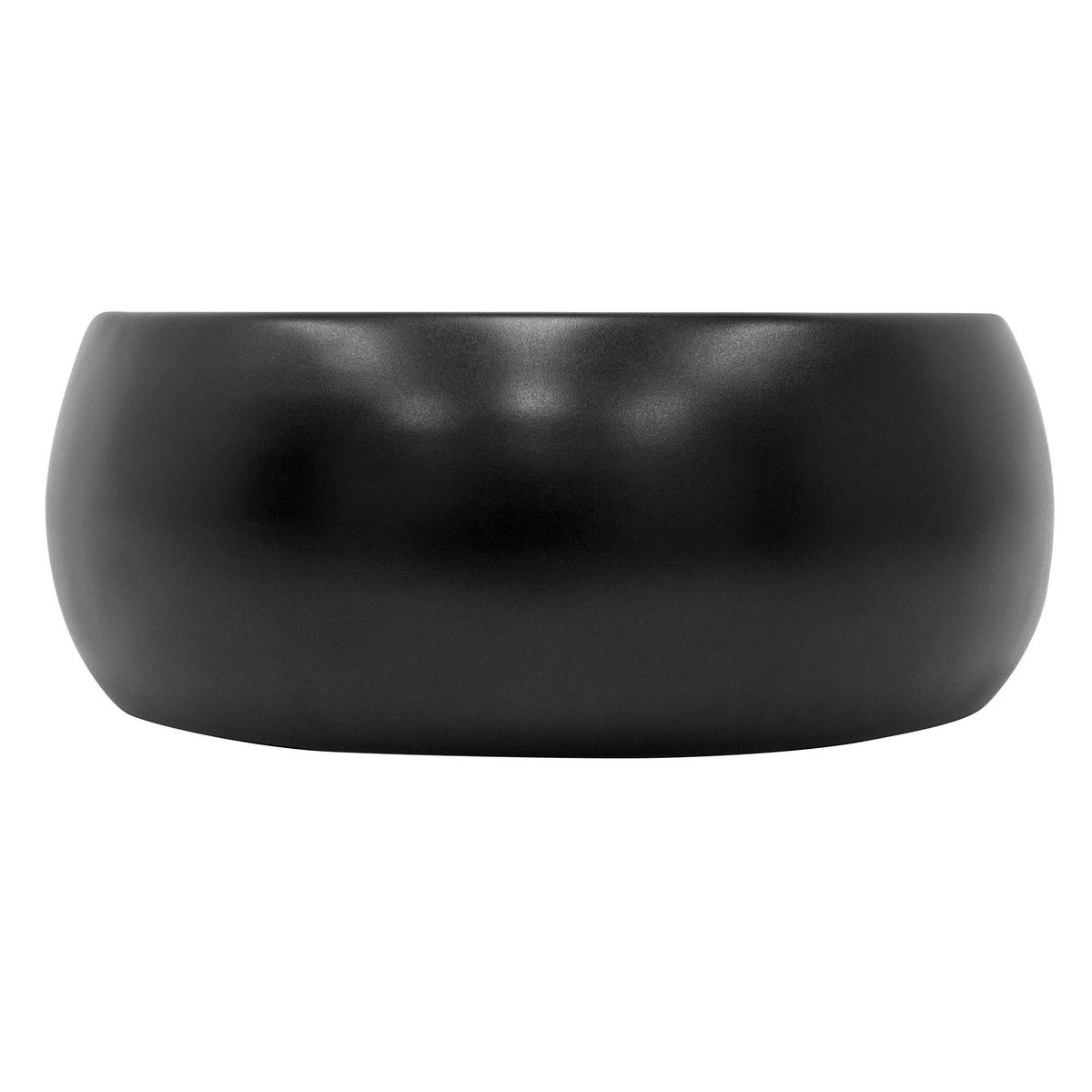 WASCHBECKEN - Schwarz, Keramik (40/40/40cm) - ML-DESIGN