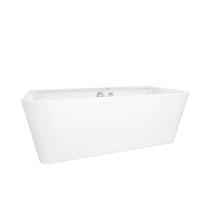 BADEWANNE freistehend F05 170x80cm - Weiß, Glas/Kunststoff (80/58/170cm) - AcquaVapore by Sandra Jentho