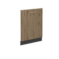 GESCHIRRSPÜLBLENDE R-Line Artisan-Eiche 60 cm ohne Arbeitsplatte - Anthrazit/Eiche Artisan, Holzwerkstoff (60/81.8/1.6cm) - Vicco