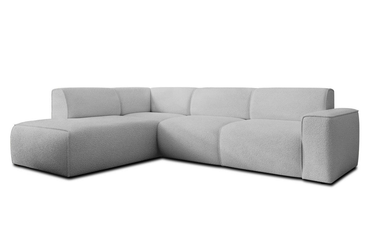 ECKSOFA L Form Didim Ivory 292/220/78 cm – großes Sofa stilvoll & bequem L - Greige/Champagner, Kunststoff/Textil (220/292cm) - AX Living