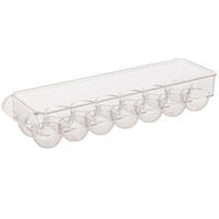 KÜHLSCHRANK-EIERABLAGE Smart Fridge für 14 Eier, PET-Kunststoff, Transparent - Transparent, Kunststoff (11/7.5/37cm) - 5five Simply Smart