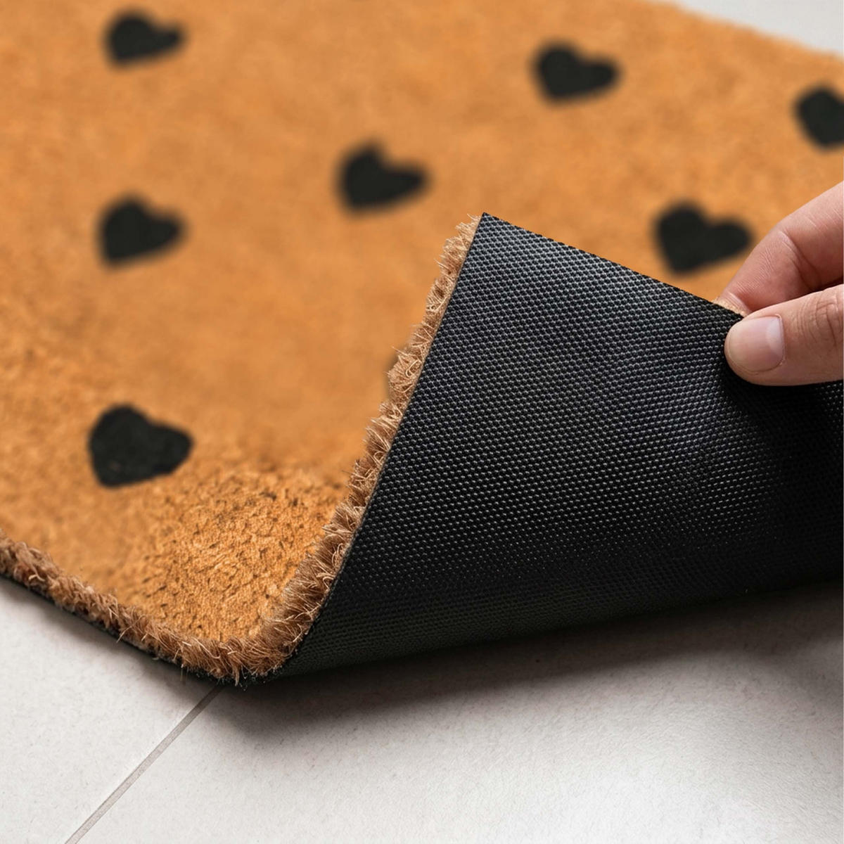 ROHOŽ - viacfarebná, textil/plast (60/40cm) - Relaxdays