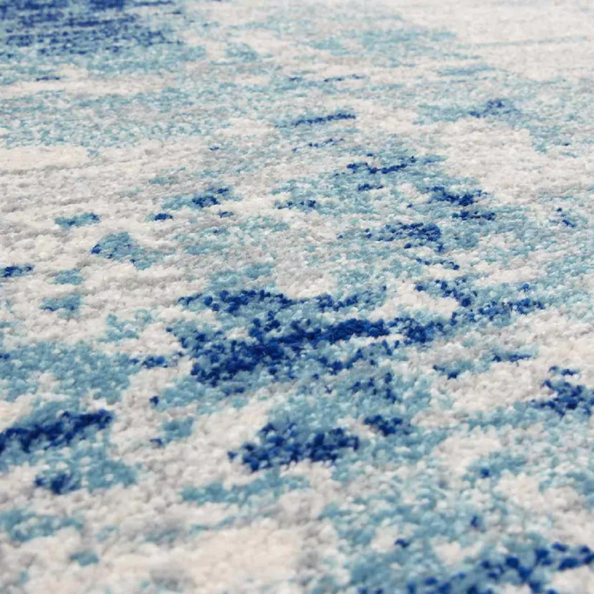 TEPPICH Moderner, flachgewebter für Wohn- und Schlafzimmer REGGIE Blau 160 x 230 cm - Blau, Textil (160/230cm) - Novatrend