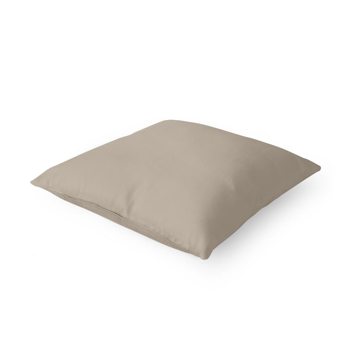 KISSENBEZUG Flat White Coffee 40/40 cm - Eichefarben, Textil (40/40cm) - Bilderwelten